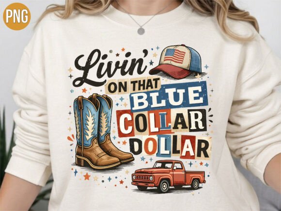 Elevating Brand Identity with the Blue Collar Dollar Country Truck PNG: A Strategic Asset for Modern Creators