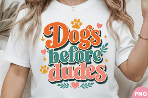Integrating the Dogs Before Dudes T-shirt PNG Design into Your Creative Workflow