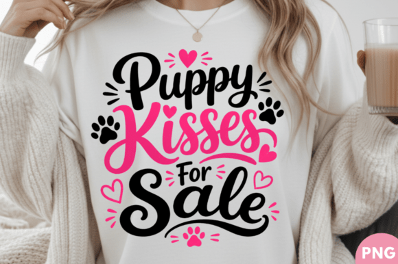 Puppy Kisses for Sale T-shirt PNG Design: A Guide to Quality Sublimation