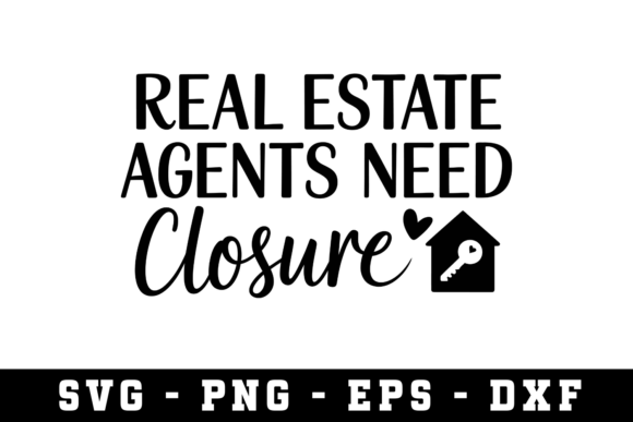 Real Estate Agent Needs Closer SVG: Design Essentials
