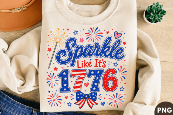 Sparkle 1776 PNG T-shirt Design Guide